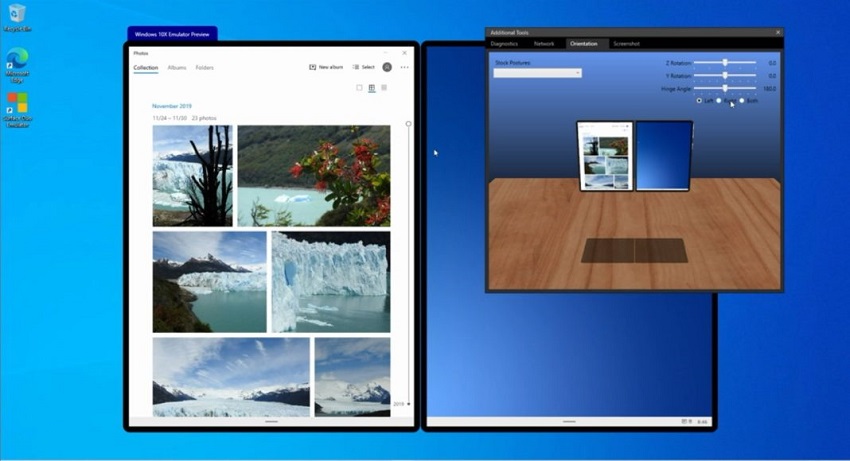 Microsoft releases Windows 10X dual-screen emulator