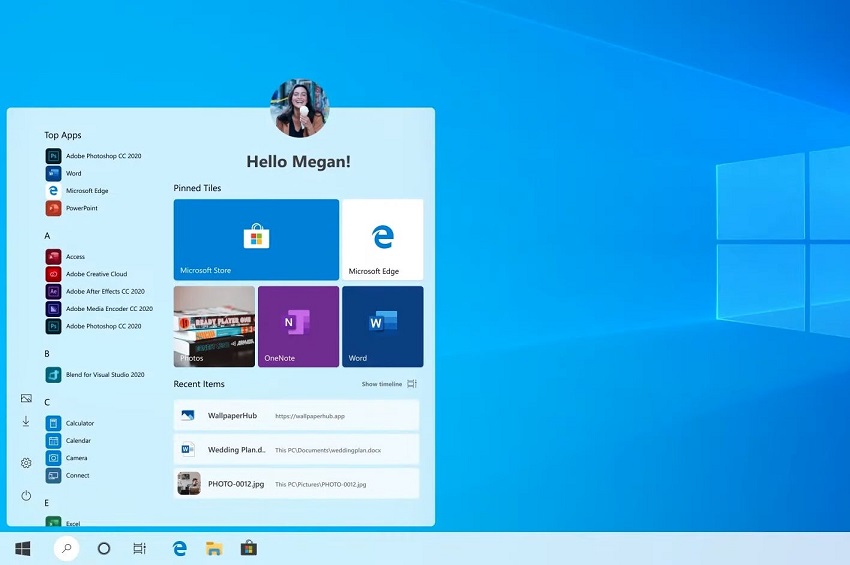 Microsoft Launching New Design of Start Menu on the Pipeline for Windows 10